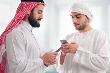 Young Arabian Businessmen clipart