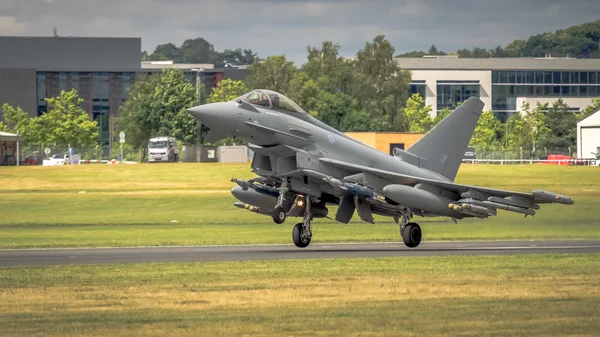 RAF Typhoon fighter — Stock Photo, Image