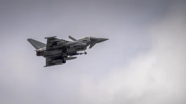 RAF Typhoon fighter — Stockfoto