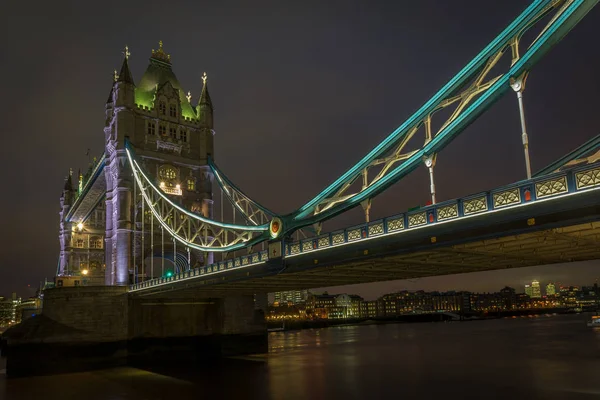 Тауэрский мост Лондон Великобритания . — стоковое фото