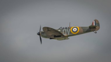 Vintage avcı uçağı