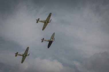 Üç vintage savaşçıları