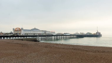 Brighton şehri deniz önü Uk.