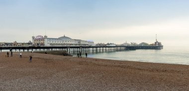 Brighton şehri deniz önü Uk.
