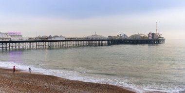 Brighton şehri deniz önü Uk.