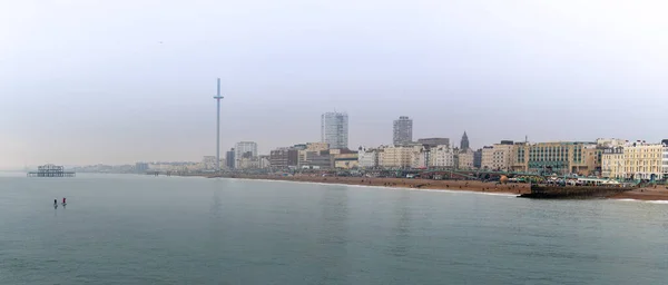 Brighton stad aan zee Verenigd Koninkrijk. — Stockfoto