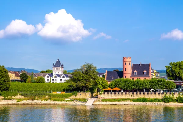 Eltville am Rhein, along the Rhine River in Germany — Stock Photo, Image