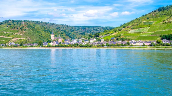 Lorch am Rhein, un pequeño pueblo en el Rheingau-Taunus-Kreis —  Fotos de Stock