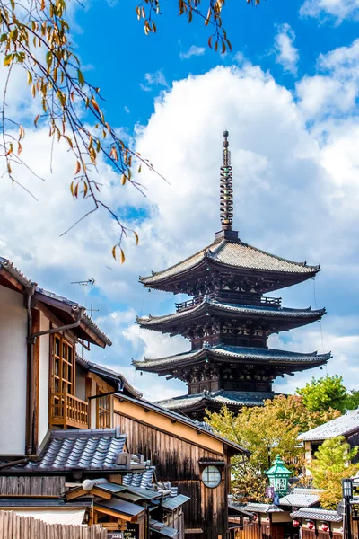 在日本京都八坂宝塔 — 图库照片