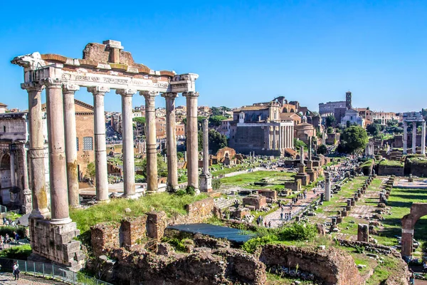 Il foro romano, Italia — Foto Stock