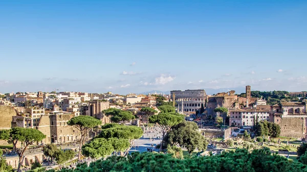 Paisaje urbano de Roma, Italia — Foto de Stock