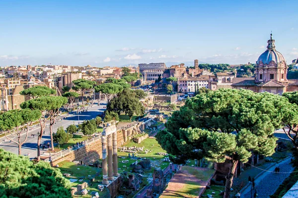 Stadtbild von Rom, Italien — Stockfoto