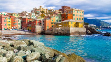 Boccadasse, bir bölge Cenova İtalya