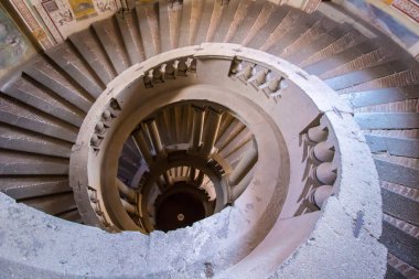 Scala Regia, asıl merdiven, Villa Farnese Caprarola, İtalya
