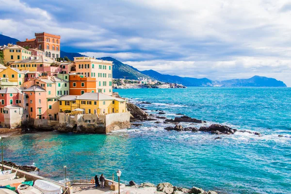 Boccadasse, bir bölge Cenova İtalya