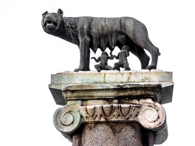 Capitoline kurt: Dişi kurt heykeli Romulus ve Remus emdikleri