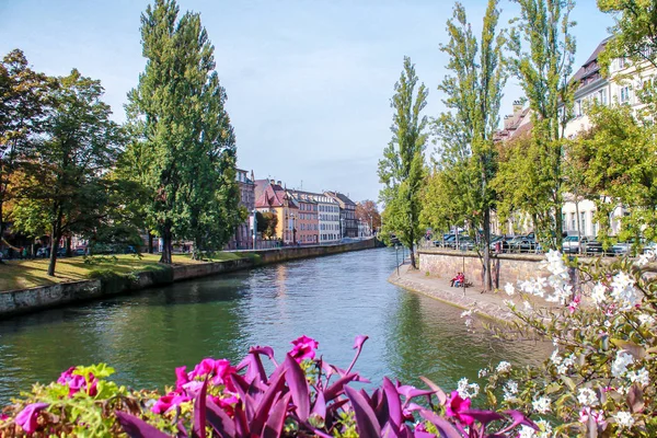 The historic centre of Strasbourg in France — Stock Photo, Image