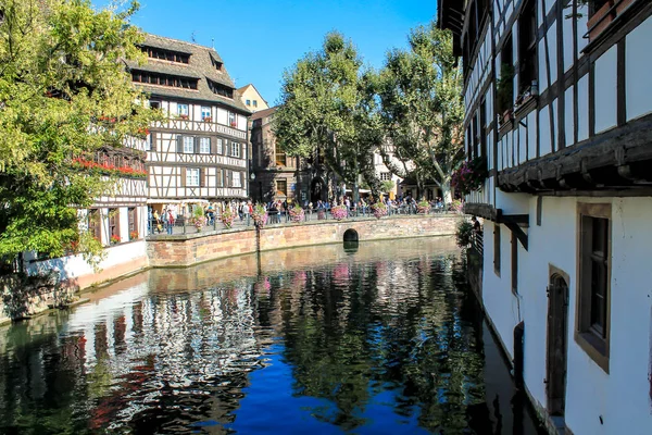 The historic centre of Strasbourg in France — Stock Photo, Image