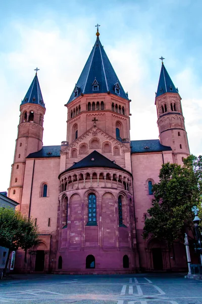 세인트 마틴의 대성당 마인츠, 독일 — 스톡 사진