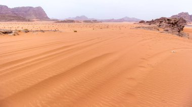 Ürdün 'de WADI RUM Çölü