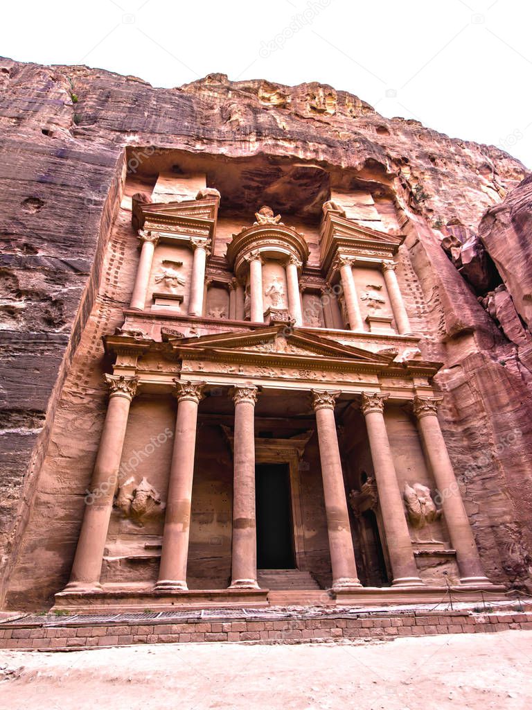 The Monastery in the ancient Petra, Jordan