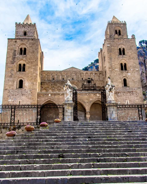 Cefalu, Sicilya, İtalya katedral.