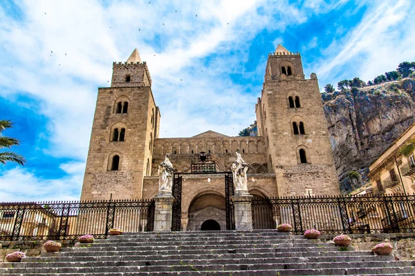 Cefalu, Sicilya, İtalya katedral.