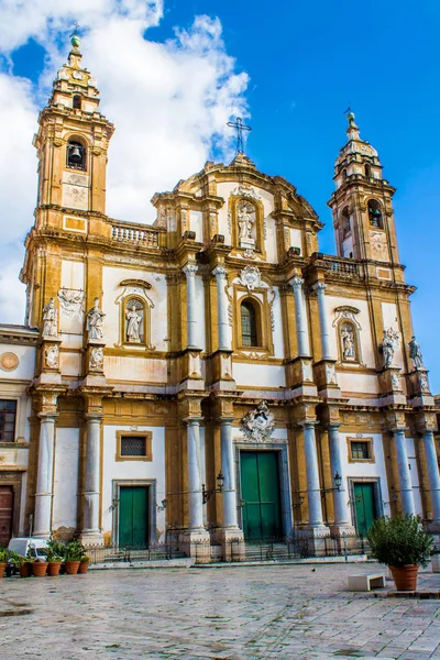 Iglesia de Santo Domingo en Palermo, Italia —  Fotos de Stock