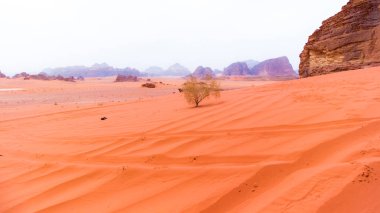 Ürdün 'de WADI RUM Çölü