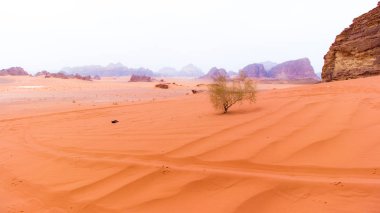 Ürdün 'de WADI RUM Çölü