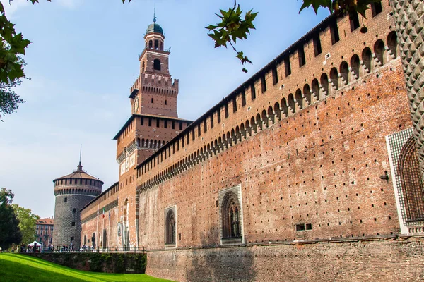 Castello Sforzesco di Milano, Italia . — Foto Stock