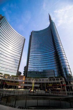 skyscrapers in Piazza Gae Aulenti, Milan