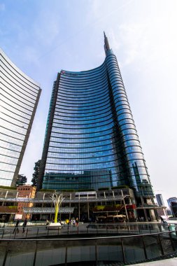 skyscrapers in Piazza Gae Aulenti, Milan