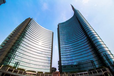 skyscrapers in Piazza Gae Aulenti, Milan