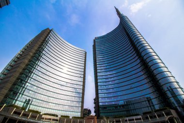skyscrapers in Piazza Gae Aulenti, Milan