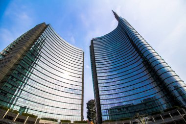 skyscrapers in Piazza Gae Aulenti, Milan