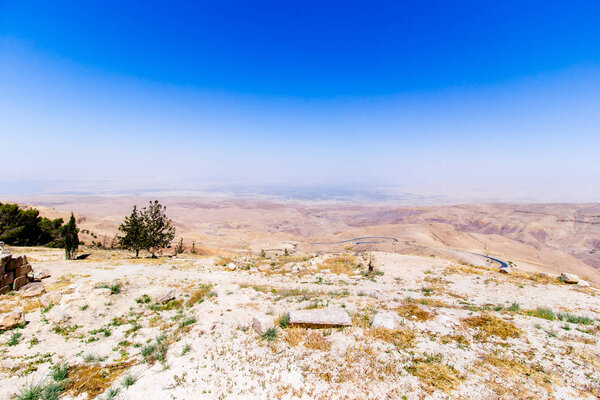 the " promised land" from Mount Nebo, Jordan.