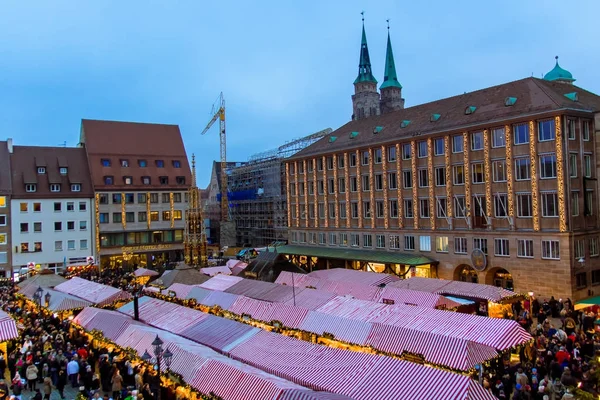 Zobacz Christkindlesmarkt Nuremberg — Zdjęcie stockowe