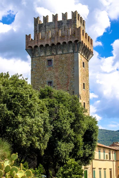 Palazzone, zarif Renaissance villa Cortona, İtalya — Stok fotoğraf