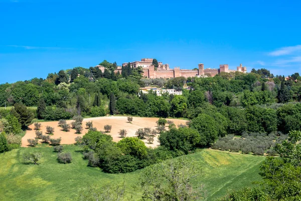 Het kasteel van Gradara in Italië — Stockfoto