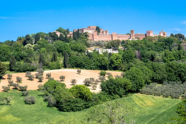 Het kasteel van Gradara in Italië — Stockfoto