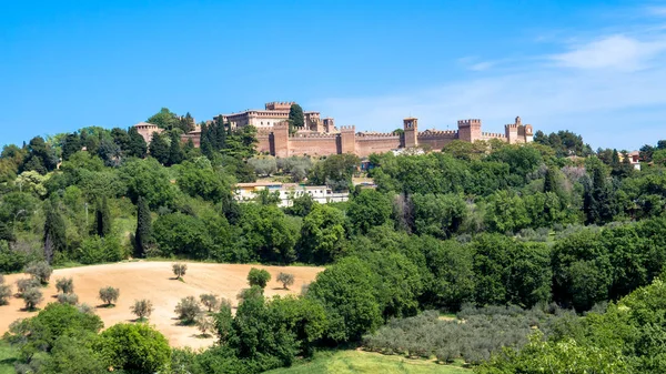 O Castelo de Gradara na Itália — Fotografia de Stock