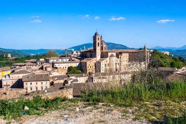 Cityscape Urbino, İtalya — Stok fotoğraf