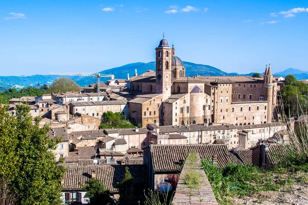 Cityscape Urbino, İtalya — Stok fotoğraf