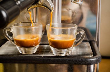 Kahve makinesi yapma espresso kahve 