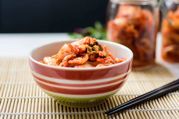 Kubis Kimchi Makanan Korea — Stok Foto