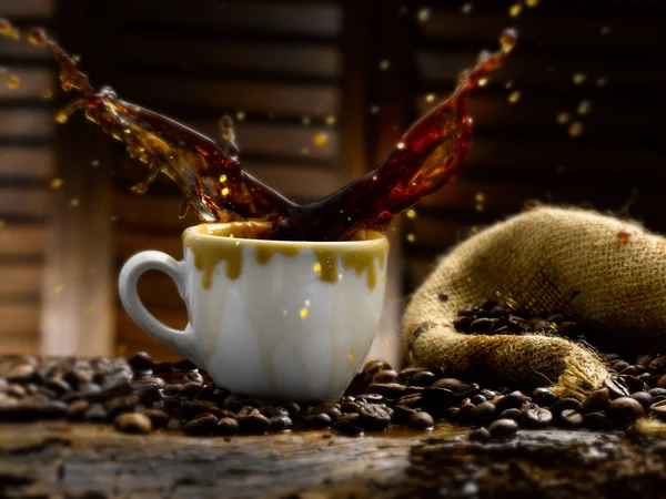 Delicioso Café Expreso Todas Sus Formas — Foto de Stock