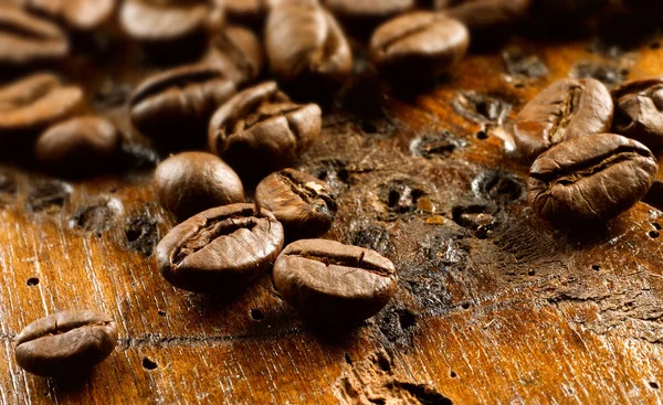 Many Fragrant Coffee Beans — Stock Photo, Image