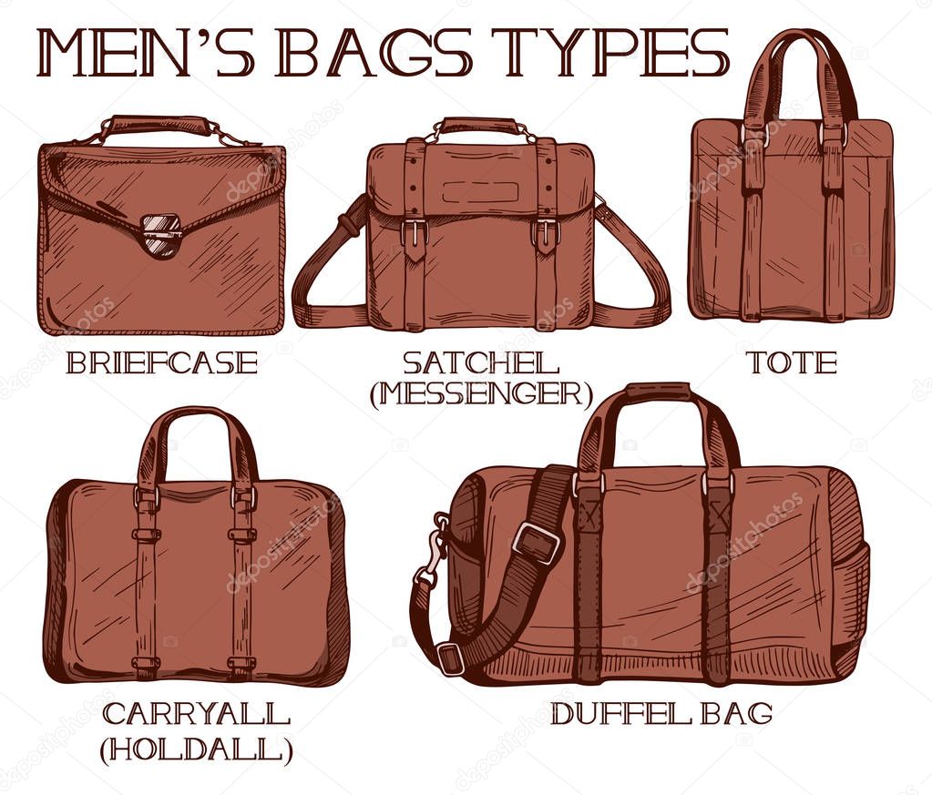 Mens bags types