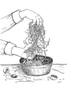 Erişte ve makarna yapma süreci